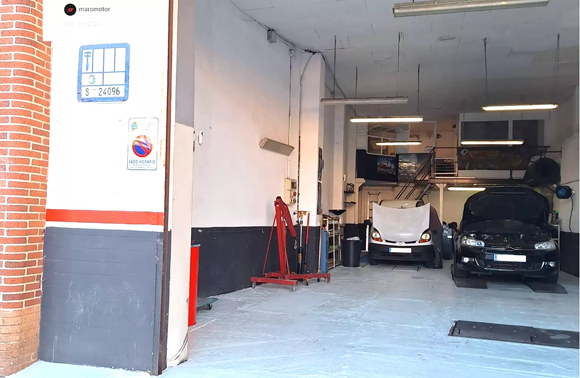 Imagen alusiva a la ubicación y acceso al taller multimarca Maromotor en Santander